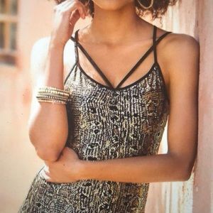 Boston Proper made-to-be-seen Camisole, snake print